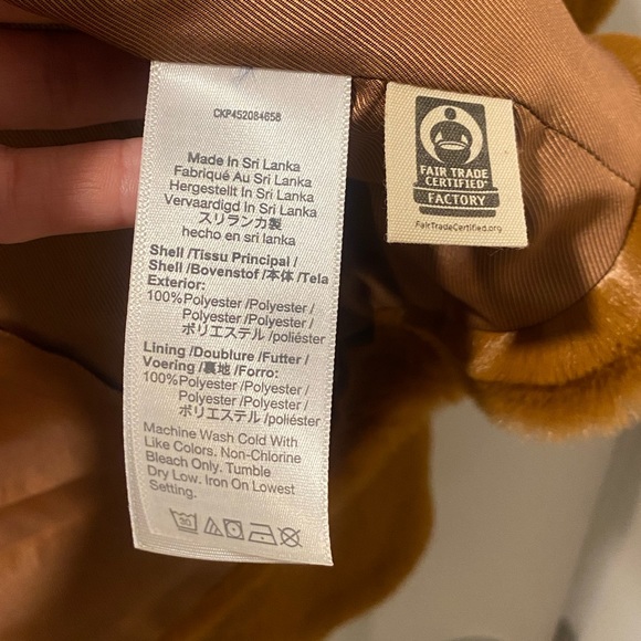 NWT | Madewell | Faux-Fur Crop Coat - Picture 14 of 16